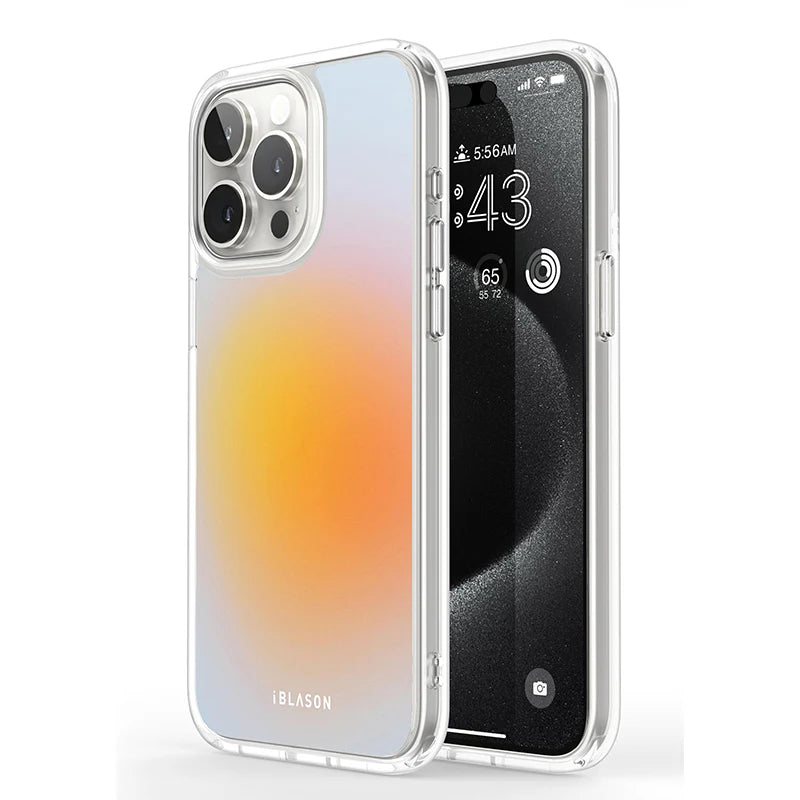 iPhone 15 Pro Max Halo MagSafe Cute Phone Case - Sunset