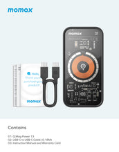 Cargar imagen en el visor de la galería, Momax Q.Mag Power 13 Magnetic Wireless Power Bank 10000mAh
