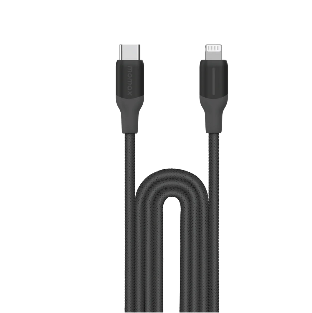 Momax 1-Link Flow CL+ USB-C to Lightning Braided Cable 2m