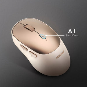 Momax 1-Folio AI-Powered Rechargeable Wireless Mouse