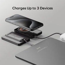 Cargar imagen en el visor de la galería, Momax 1-Power X Pro Magnetic Wireless Power Bank 5000mAh With Built-In USB-C Cable

