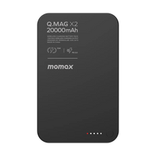 Cargar imagen en el visor de la galería, Momax Q.Mag X2 Magnetic Wireless Power Bank 20000mAh - Gen 2
