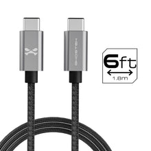 Cargar imagen en el visor de la galería, Ghostek USB-C to USB-C Fast Charging Cables —6FT
