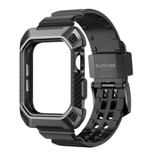 Cargar imagen en el visor de la galería, Supcase Apple Watch UB Pro Wristband Case (46mm)-Black
