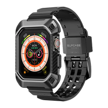 Cargar imagen en el visor de la galería, Supcase Apple Watch UB Pro Wristband Case (46mm)-Black

