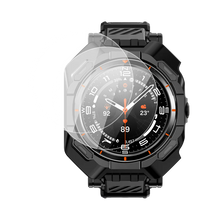 Cargar imagen en el visor de la galería, Supcase Galaxy Watch7 Ultra 47mm Unicorn Beetle PRO Wristband Case with Glass Screen Protectors-Black
