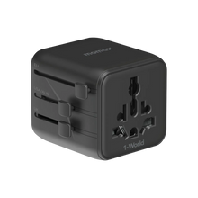 Cargar imagen en el visor de la galería, Momax 1-World Universal Travel Charger with Dual AC
