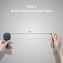 Cargar imagen en el visor de la galería, Momax 1-Move⁺ 2-Port Car Charger With Built-In Retractable Cable 60W
