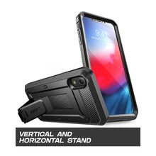 Cargar imagen en el visor de la galería, iPhone XR Unicorn Beetle Pro Full-Body Holster Case
