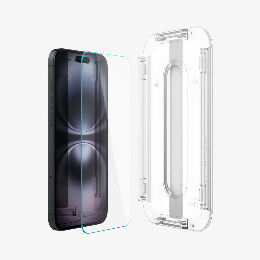 Spigen 1 pack Tempered glass iPhone 16/15