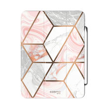 Cargar imagen en el visor de la galería, i-Blason iPad Pro 11 inch (2024) Cosmo Case - Marble Pink
