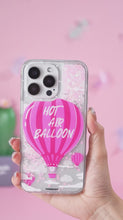 Cargar y reproducir el video en el visor de la galería, Young Kit Glitter Quicksand Hot Air Balloon iPhone 16 Pro
