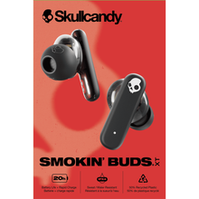 Cargar imagen en el visor de la galería, Skullcandy True Wireless Earbuds SMOKIN’ BUDS
