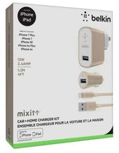 Cargar imagen en el visor de la galería, Belkin Kit Cargador para iPhone - iPad
