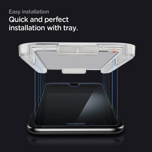 iphone8/7 Spigen Tempered Glass Screen Protector [GlasTR EZ FIT] designed for iPhone 8 / iPhone 7
