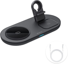 Cargar imagen en el visor de la galería, Mcdodo Charging Station 3 in 1 Wireless Charging Station for Multiple Devices
