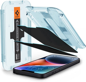14 Plus /13 Pro Max -Spigen Tempered Glass Screen Protector designed for iPhone 14 Plus/iPhone 13 Pro Max [2 Pack]