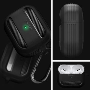 Airpods Pro Spigen Rugged Armor Designed Case Cover Protective