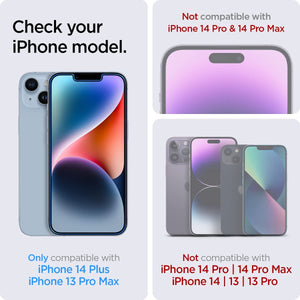 14 Plus /13 Pro Max -Spigen Tempered Glass Screen Protector designed for iPhone 14 Plus/iPhone 13 Pro Max [2 Pack]
