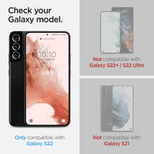 Cargar imagen en el visor de la galería, Spigen NeoFlex S22 Solid Screen Protector Designed for Galaxy S22 (2022) [2 Pack] - Case Friendly
