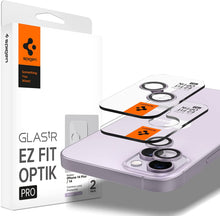 Cargar imagen en el visor de la galería, iPhone 14 Plus/iPhone 14 Spigen Camera Lens Screen Protector [GlasTR EZ Fit Optik Pro]
