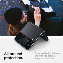 Cargar imagen en el visor de la galería, Z flip 4-Spigen Tempered Glass Screen Protector designed
