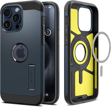 Cargar imagen en el visor de la galería, 15 Pro Max- Spigen Magnetic Tough Armor MagFit
