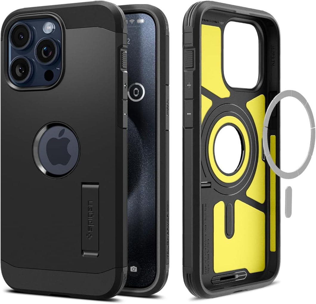 15 Pro Max- Spigen Magnetic Tough Armor MagFit