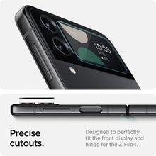 Cargar imagen en el visor de la galería, Z flip 4-Spigen Tempered Glass Screen Protector designed
