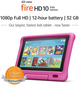 Tablet Fire 10 Kids Edition 32 Gb con Protector Antigolpes