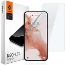 Cargar imagen en el visor de la galería, Spigen NeoFlex S22 Solid Screen Protector Designed for Galaxy S22 (2022) [2 Pack] - Case Friendly
