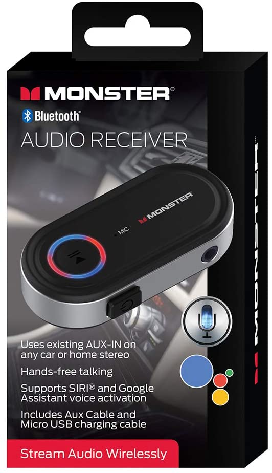 Monster - Receptor de Audio con Bluetooth