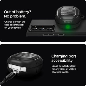 Spigen Rugged Armor Designed for Galaxy Buds2 Pro Case