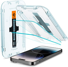 Cargar imagen en el visor de la galería, iPhone 14 Pro Spigen Tempered Glass Screen Protector [GlasTR EZ FIT] 2 Pack
