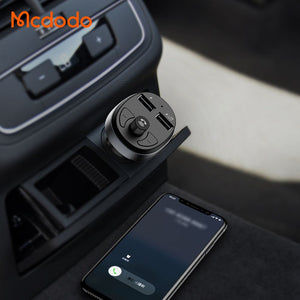 Mcdodo - Car Charger w/Bluetooth to FM Transmitter CC-6880