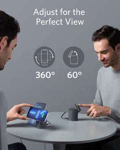 Anker Magnetic Wireless Charger, 623 MagGo 2-in-1 Wireless Charging Station
