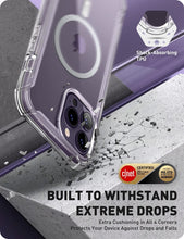 Cargar imagen en el visor de la galería, 14 pro i-Blason Ares Designed for iPhone 14 Pro Clear [MagSafe+Glass]
