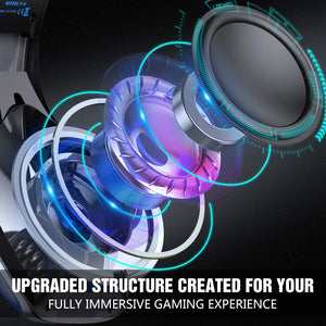 Hunterspider V-4 - Auriculares para videojuegos para Xbox One, PS4, PC