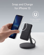 Cargar imagen en el visor de la galería, Anker Magnetic Wireless Charger, 633 MagGo 2-in-1 Wireless Charging Station
