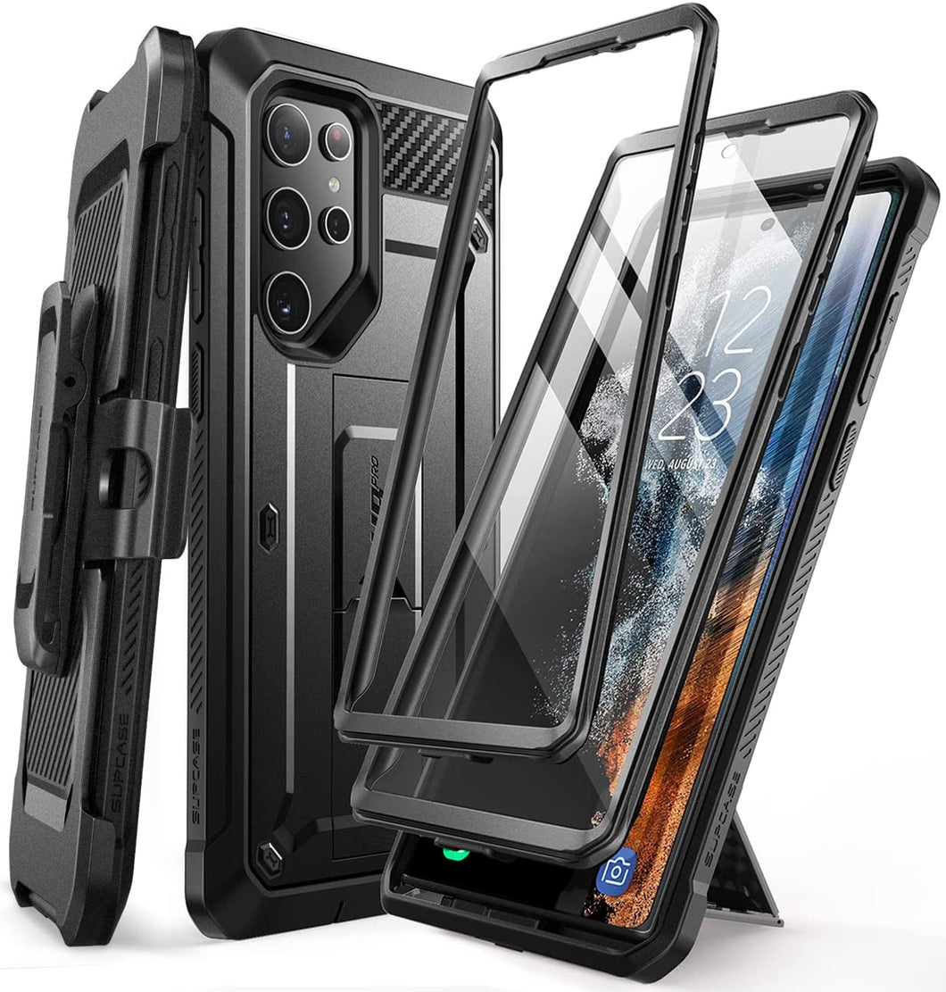 S22 Ultra SUPCASE + 2 front frames -Unicorn Beetle Pro