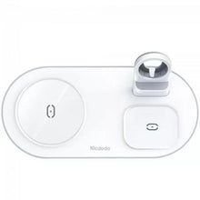 Cargar imagen en el visor de la galería, Mcdodo Charging Station 3 in 1 Wireless Charging Station for Multiple Devices
