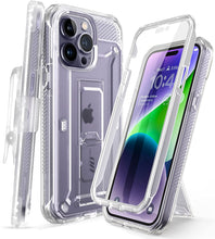 Cargar imagen en el visor de la galería, iPhone 14 Pro Max-SUPCASE Unicorn Beetle Pro 6.7&quot;, with Built-in Screen Protector &amp; Kickstand &amp; Belt
