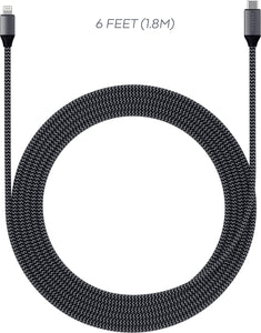 Satechi USB-C to Lightning Charging Cable (6 Ft)