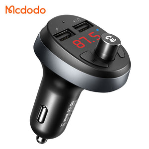 Mcdodo - Car Charger w/Bluetooth to FM Transmitter CC-6880