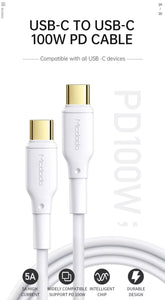 Mcdodo- Type- C to Type -C Data Cable - 1.2 m CA-8350