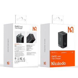 Mcdodo- 65W GaN 5 mini Fast Charger CH-1530