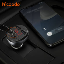 Cargar imagen en el visor de la galería, Mcdodo - Car Charger w/Bluetooth to FM Transmitter CC-6880
